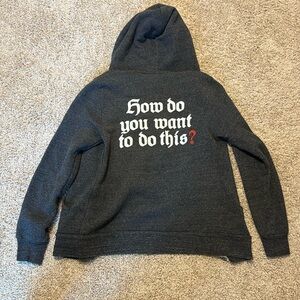 Critical Role HDYWTDT zip up hoodie S